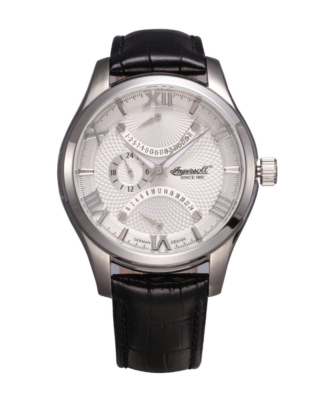ingersoll 英格索尔 英国品牌 ss15系列 石英男士手表 inq017slbk