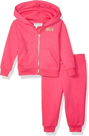 juicy couture 女婴连帽运动套装 2 件套
