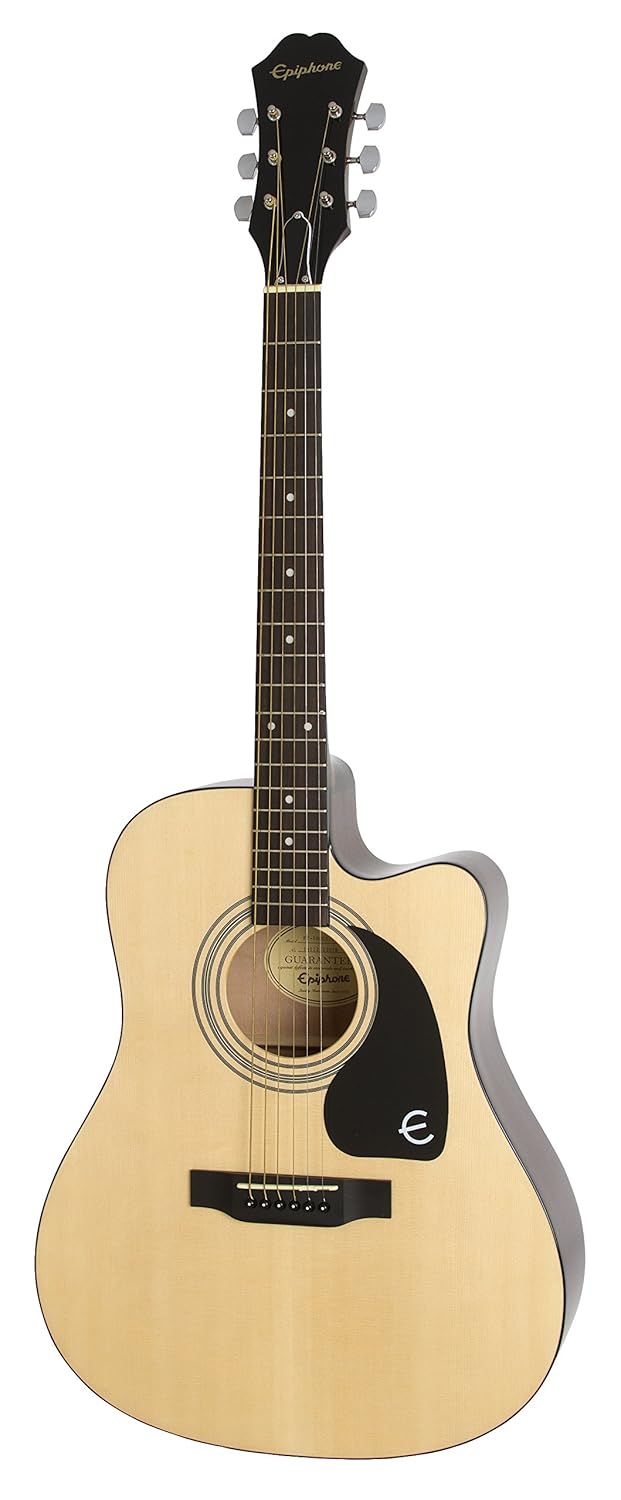 epiphone ft-100ce 西部吉他 米色