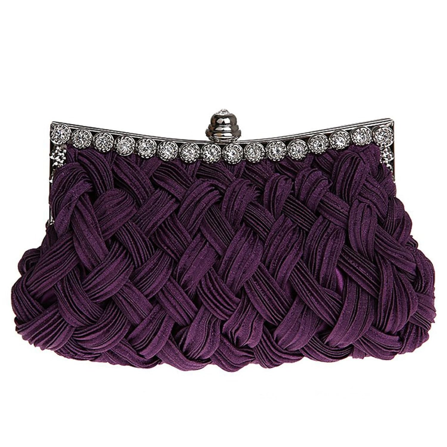 belsen 女式婚礼针织风格晚宴手拿包