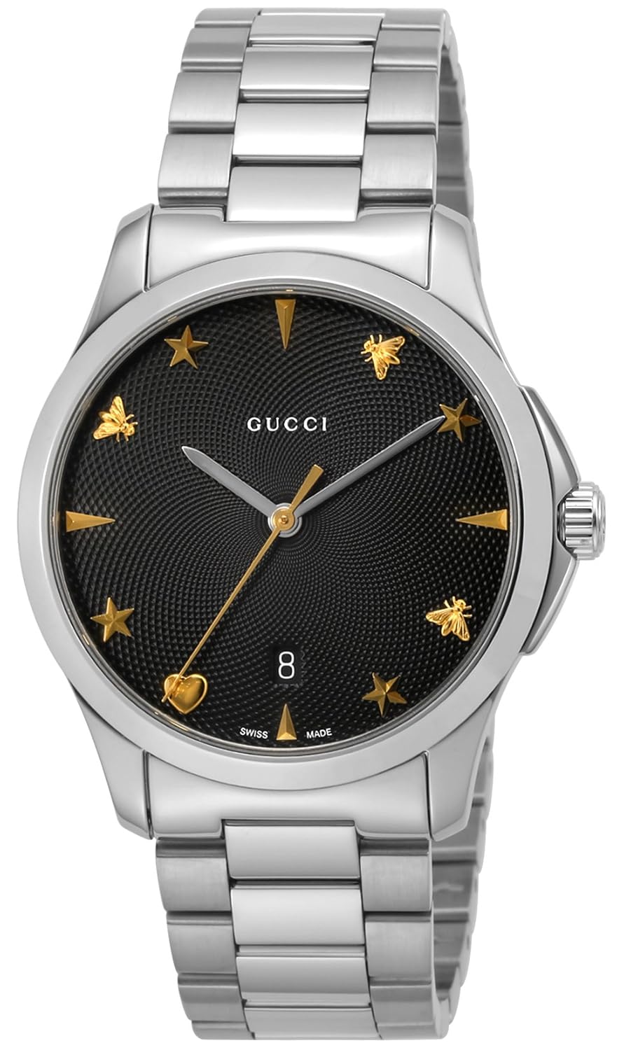 [古驰]gucci 腕表 g timeless 黑色表盘 ya1264029 女士 【平行进口