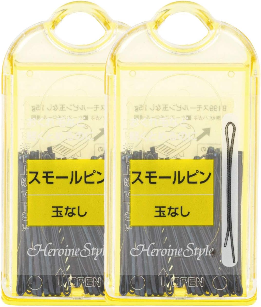 hero 发夹 小针 无珠 25克 2个装 b199