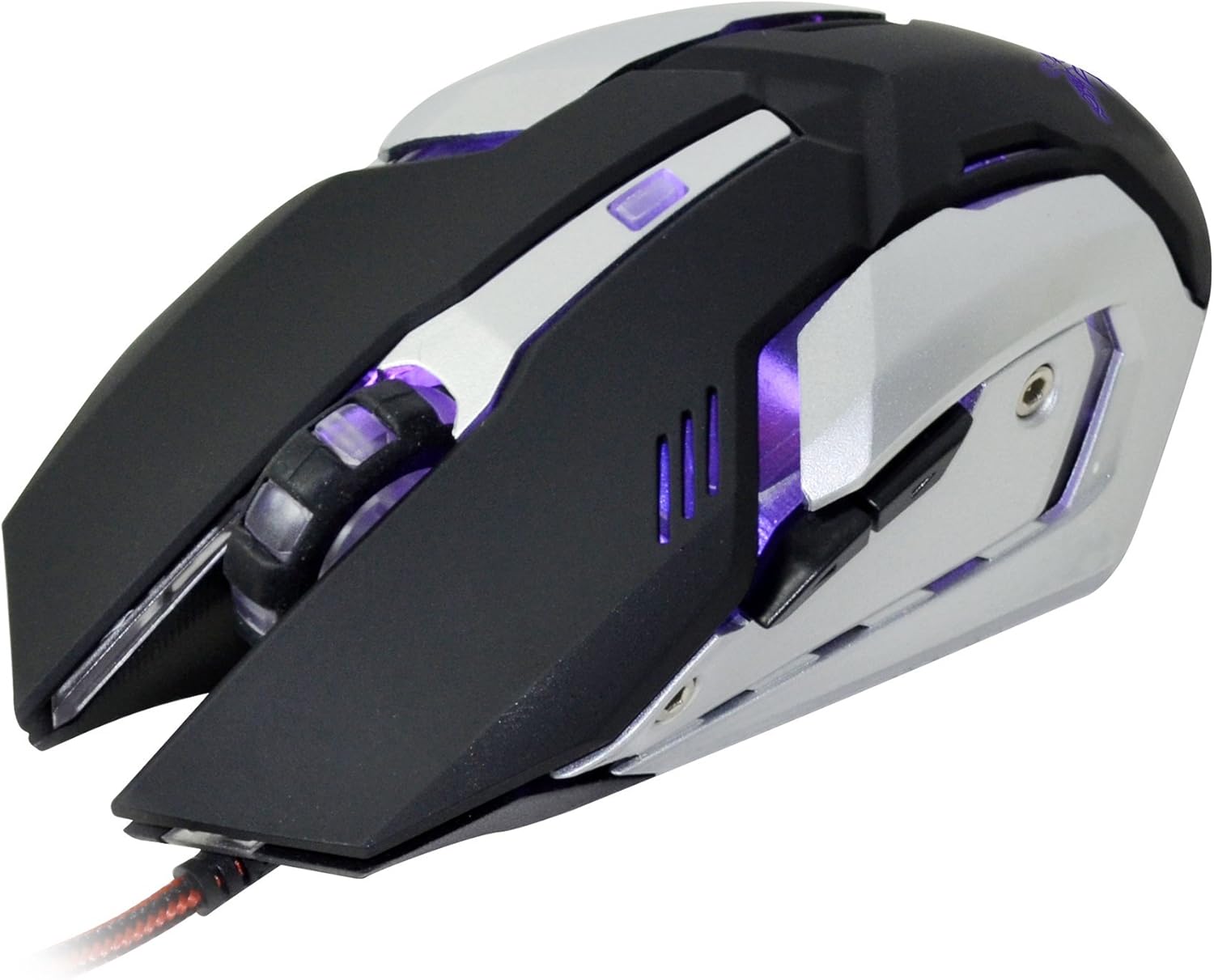 光学游戏鼠标可调分辨率 1200/1600/2000/3200 dpi 人体工程学设计 高