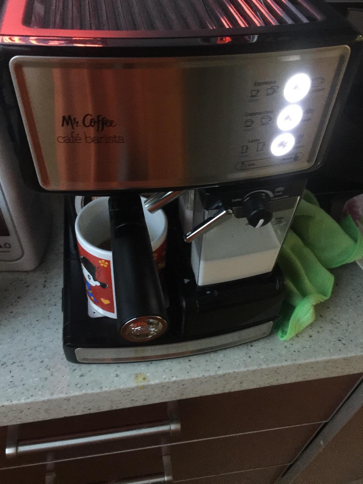 coffee cafe barista 浓缩咖啡机 machine 红色