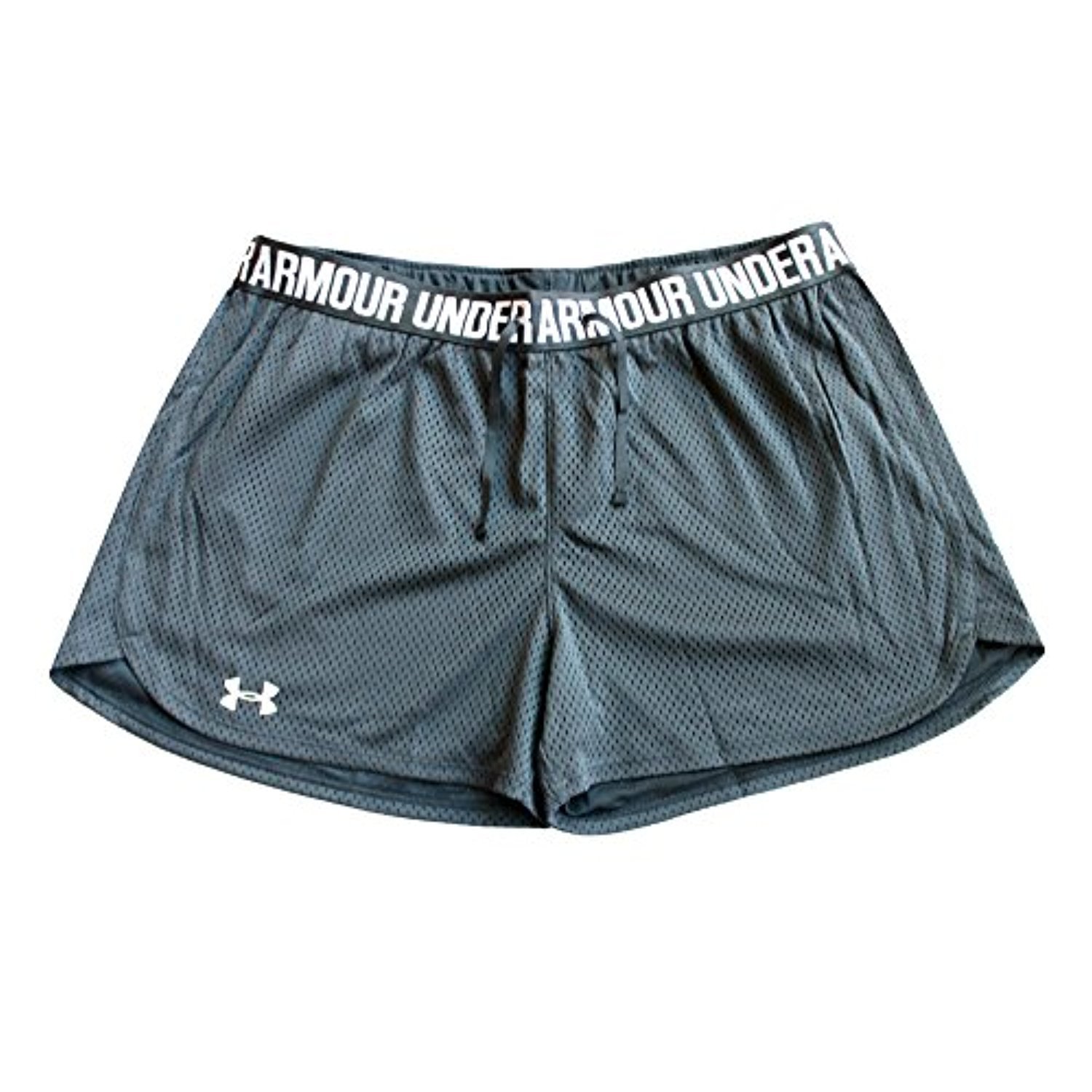 under armour 女式款 heatgear 运动宽松网眼跑步短裤内衬