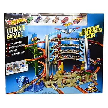 【中国亚马逊】 hot wheels 风火轮 城市豪华车库cmp80 - 玩具