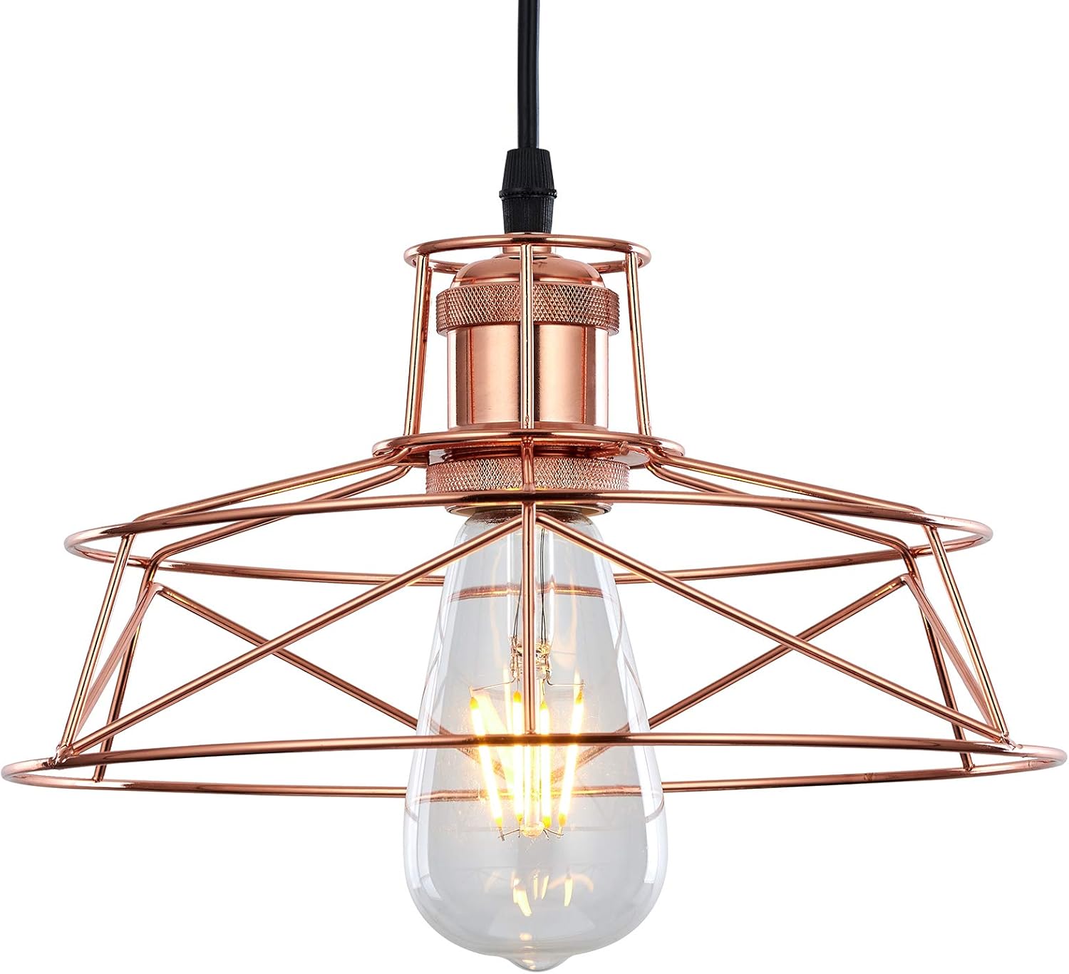 innoteck 复古天花板吊灯罩 rose copper ds-1149