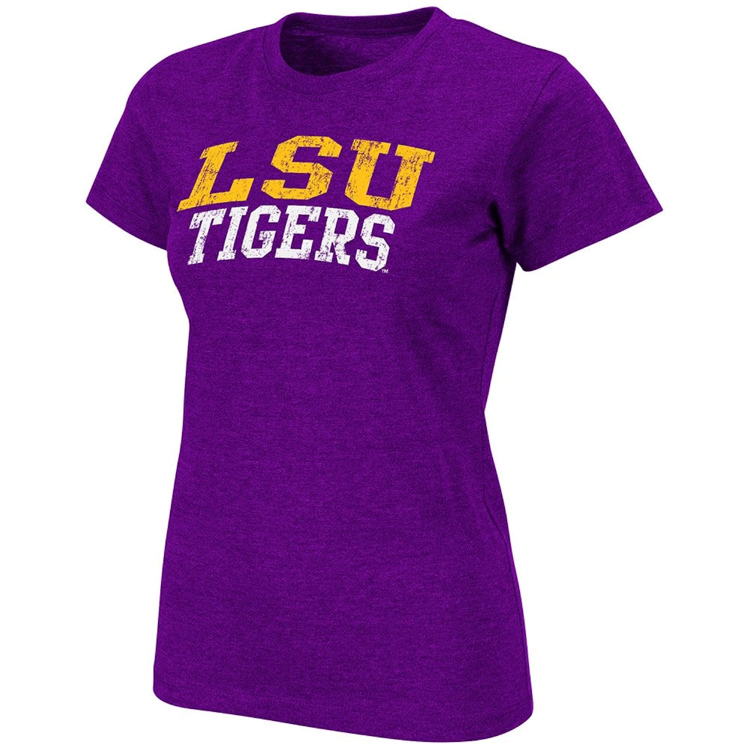 ncaa 路易斯安那州州旗战老虎 spartan t 恤 lsu 老虎 小号