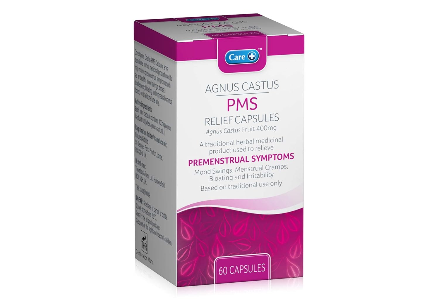 care agnus castus pms relief capsules (60 capsules)
