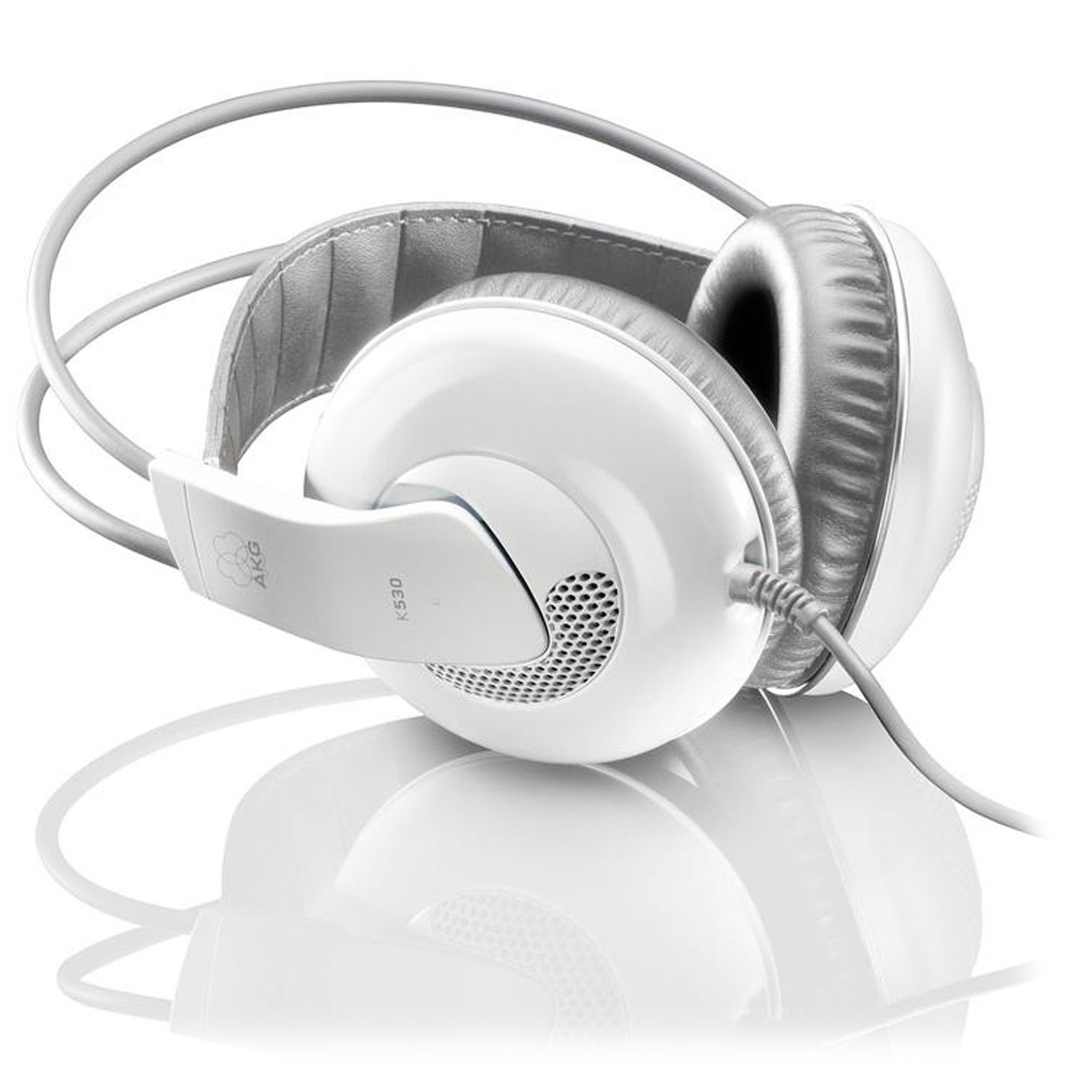 akg 爱科技 k530 高端hifi耳机 (白色)