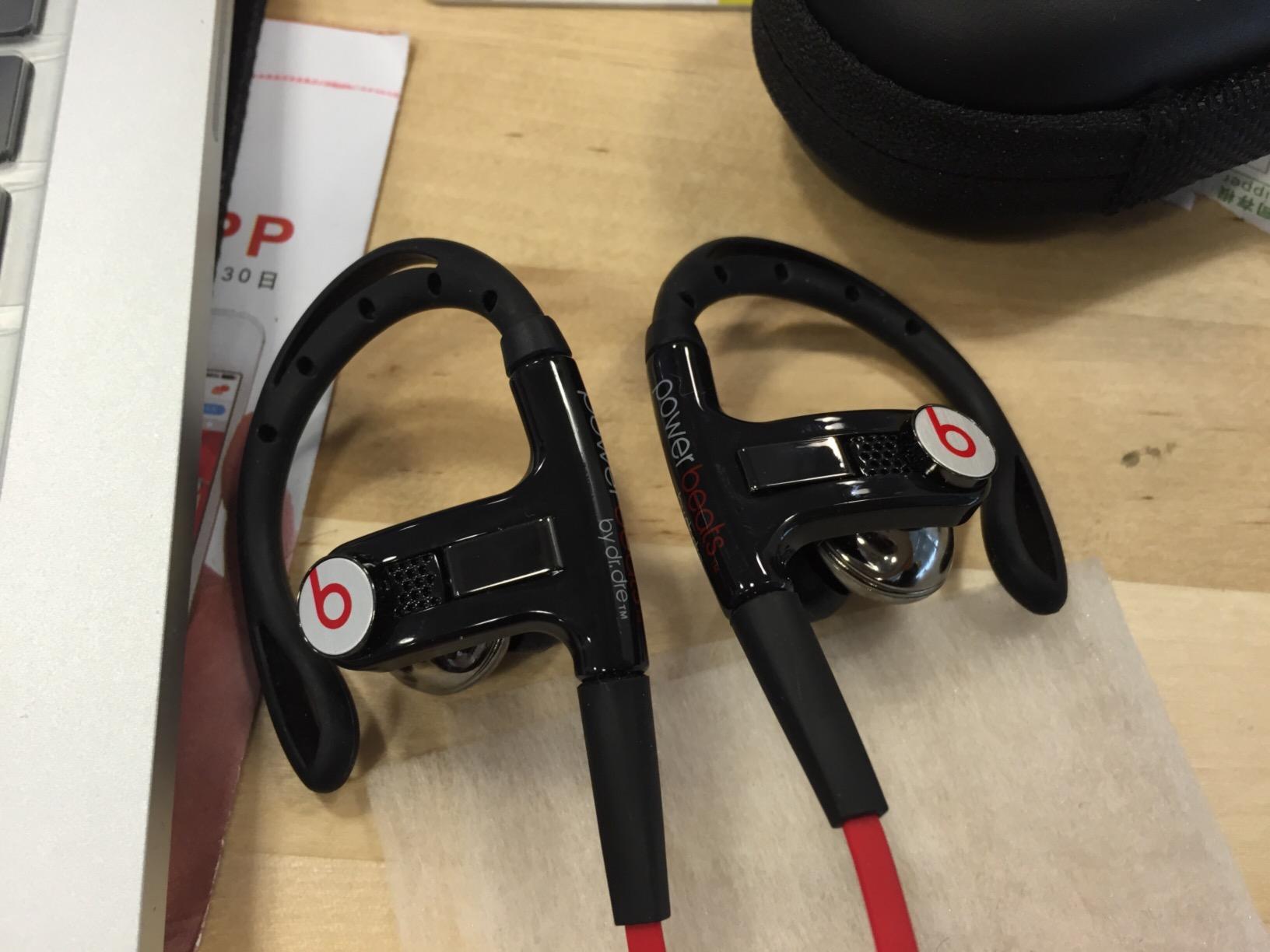 beats powerbeats 双动力行者 挂耳式运动耳机 (白色 带麦)