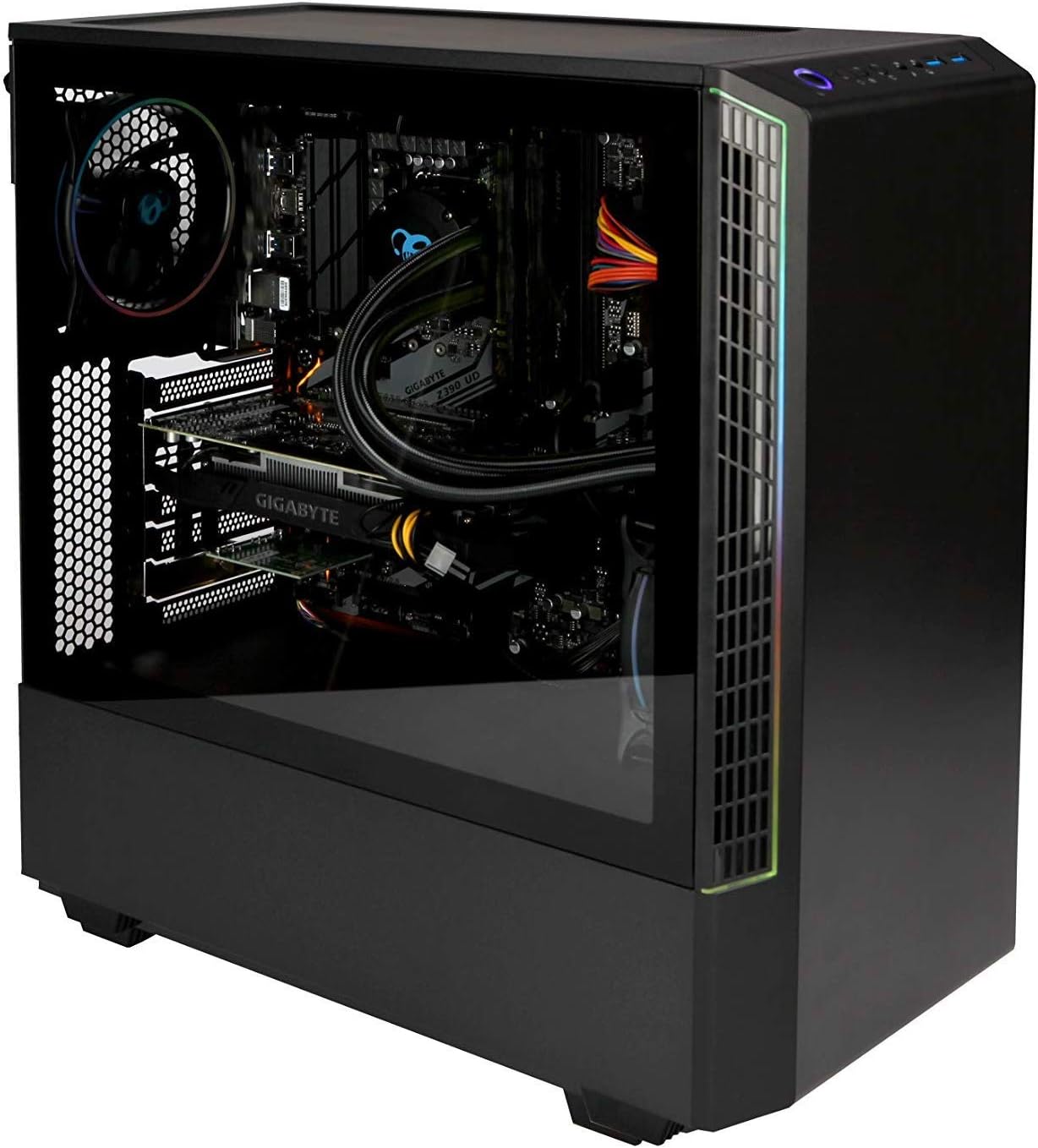 deepgaming javak a-rgb 台式电脑(英特尔酷睿 i7-9700,16 gb ram,480