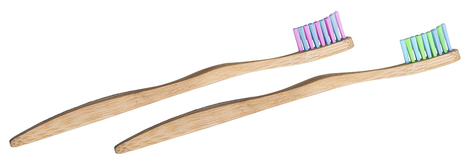 woobamboo sprout 儿童超柔软牙刷,2 支装,0.6 盎司