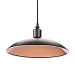 Smartware A + + + 至 E/工业吊灯 E27 配件 Black/Cooper 110 x 30cm IP-003-B