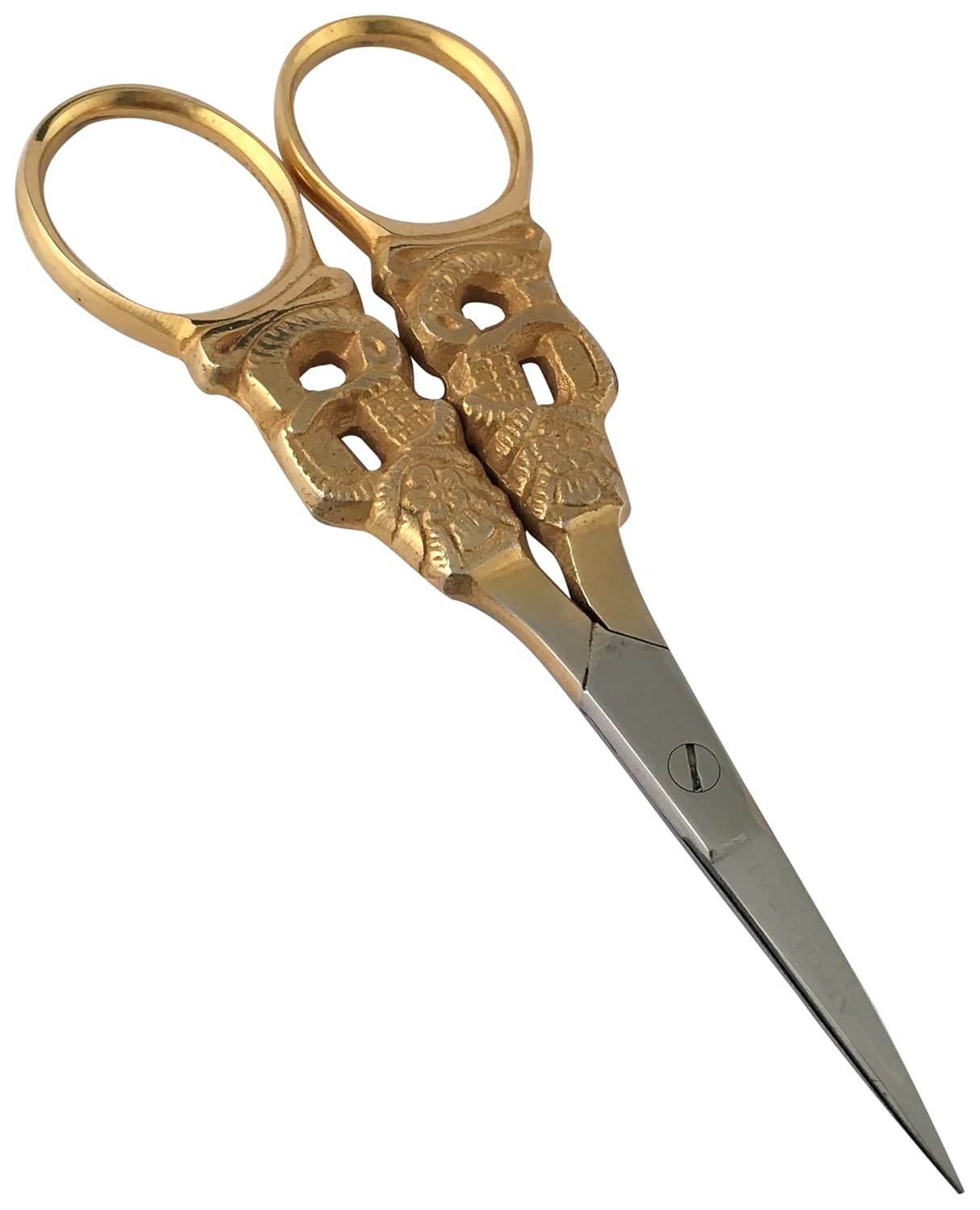 ad global ad/0216 半金色花式*/角质剪刀,10 厘米