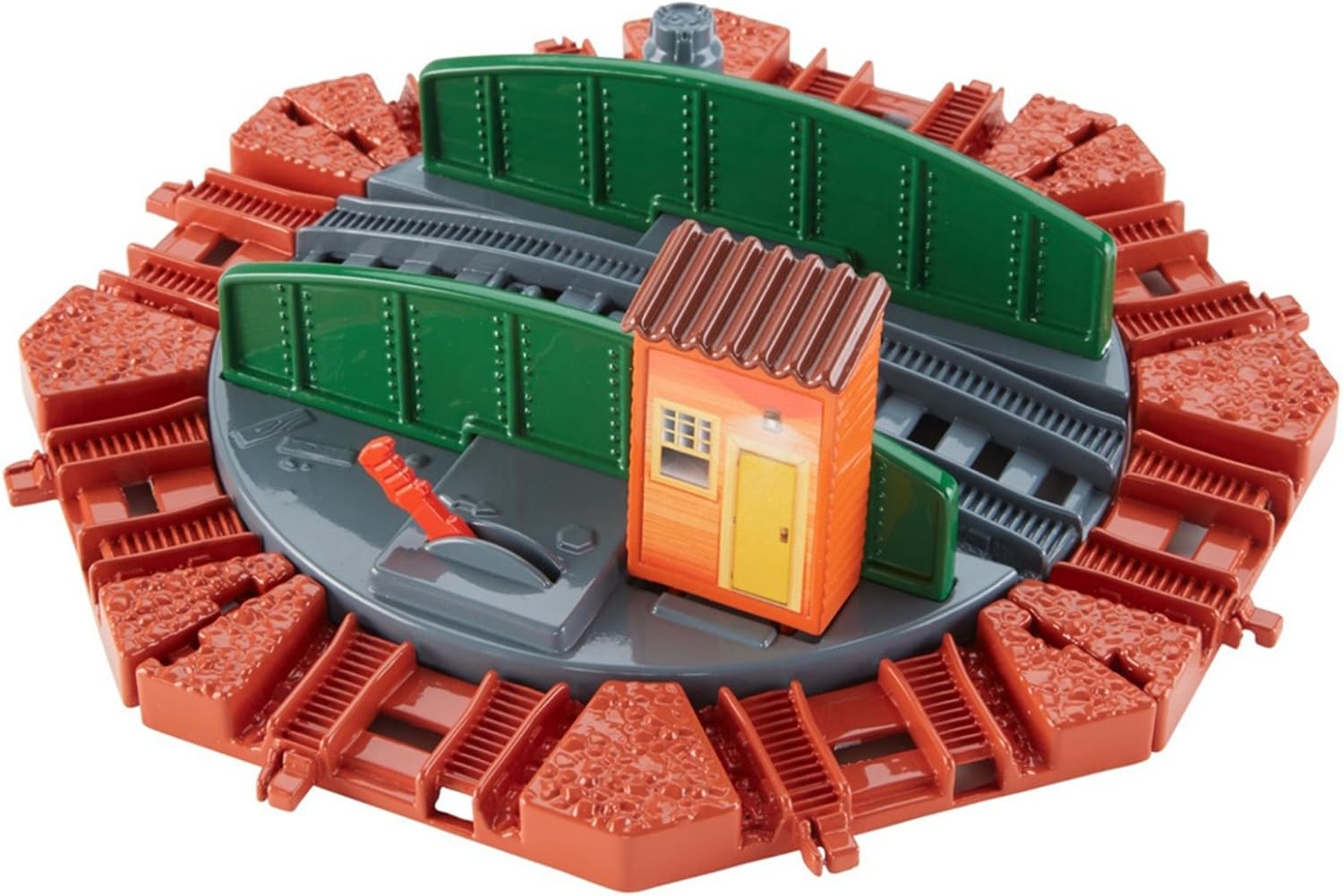 fisher-price thomas & friends trackmaster,tidmouth 转盘扩展包(8