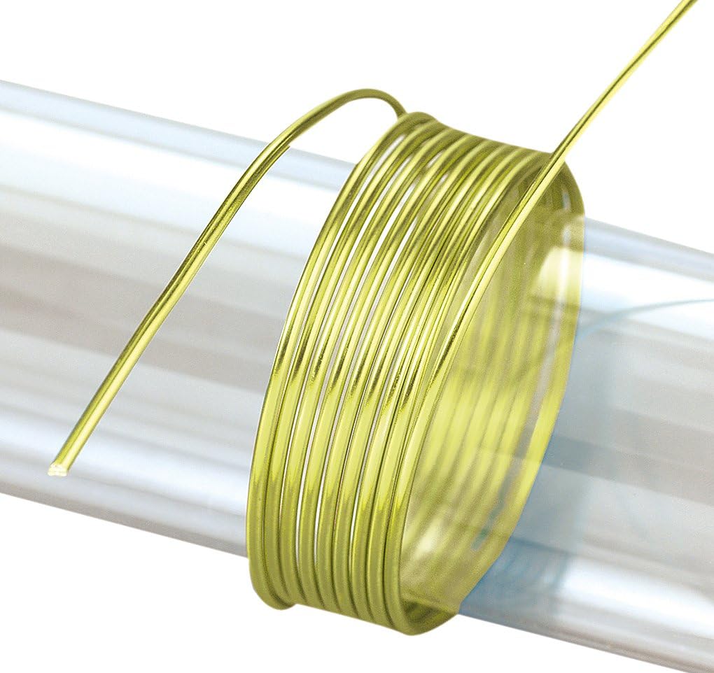 efco 2 毫米 x 5 米 42 克 近似铝质阳极氧化电线,柠檬绿