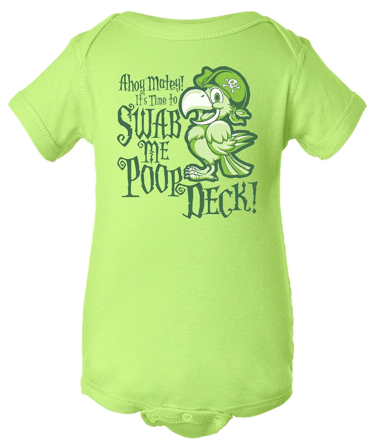 gina lou swab me poop deck 连身衣婴儿连衫裤