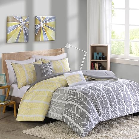 Intelligent Design Adel Comforter Set Yellow Twin Twin Xl E E Co