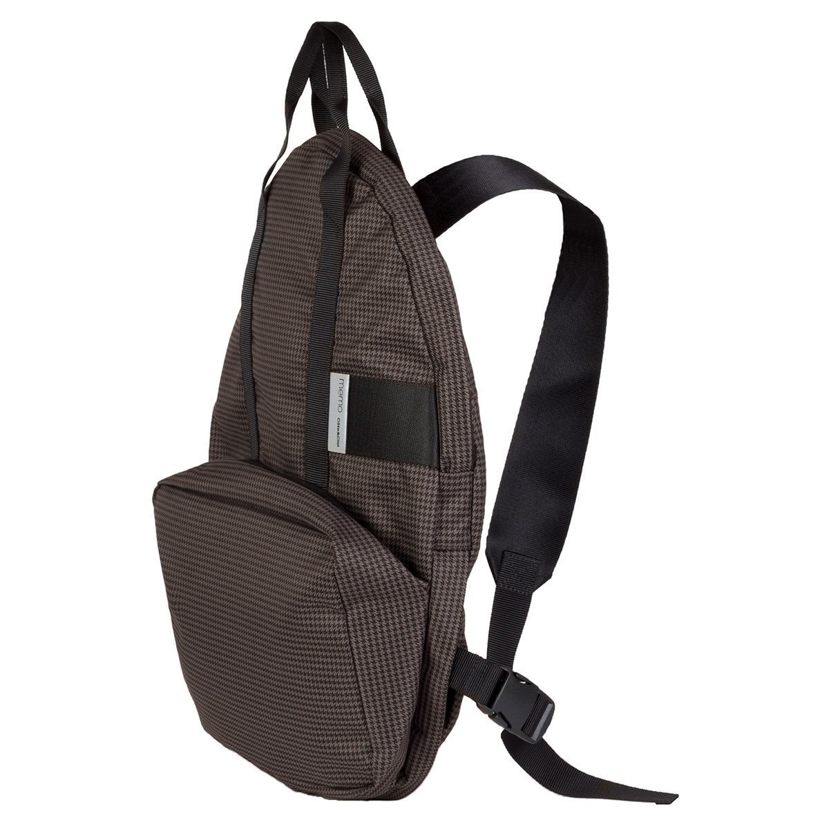 cote&ciel 背包 monsoon backpack vector grid firebrick red/ink