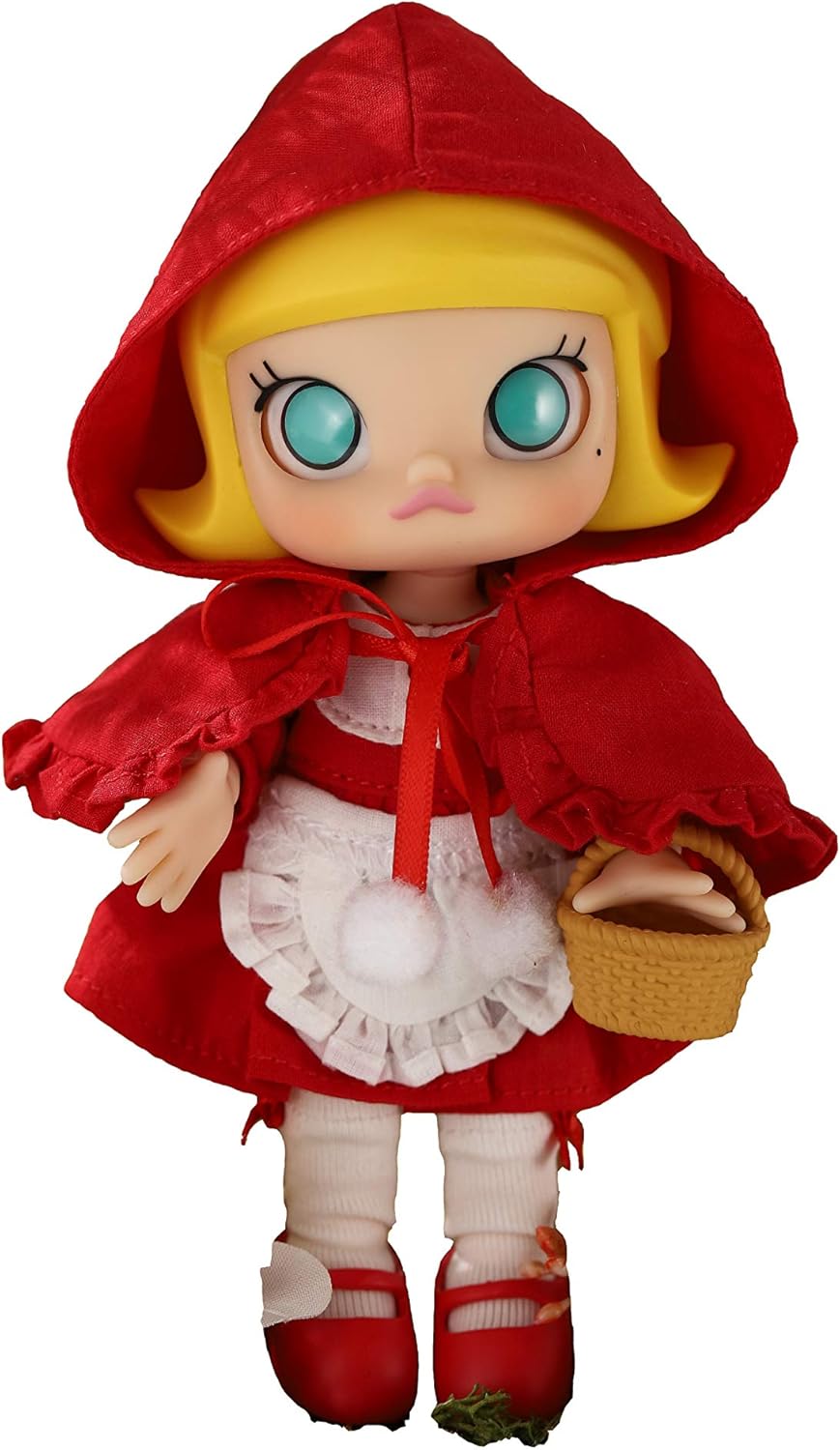 popmart molly 小红帽 bjd(球形接头娃娃)