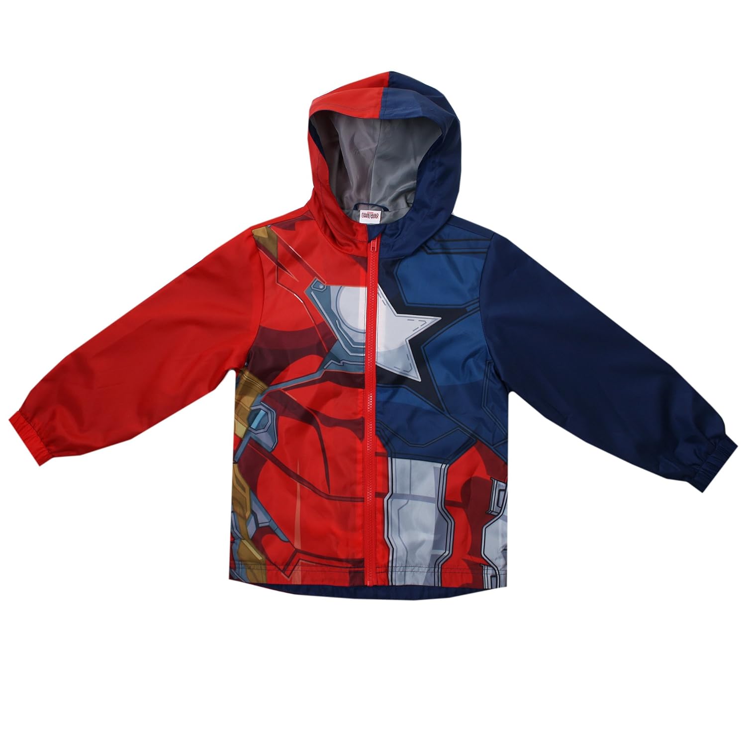 a-ca v 熨斗 man-kids 拉链 jacket-red / *蓝外套