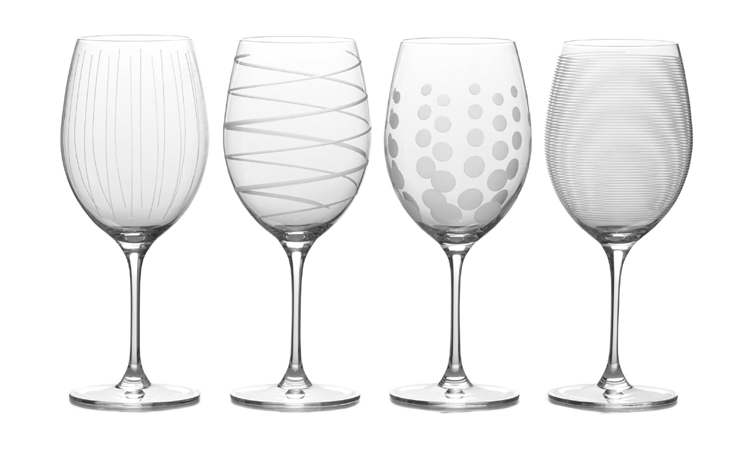 mikasa cheers 波尔多红*杯,24 盎司,4 件套