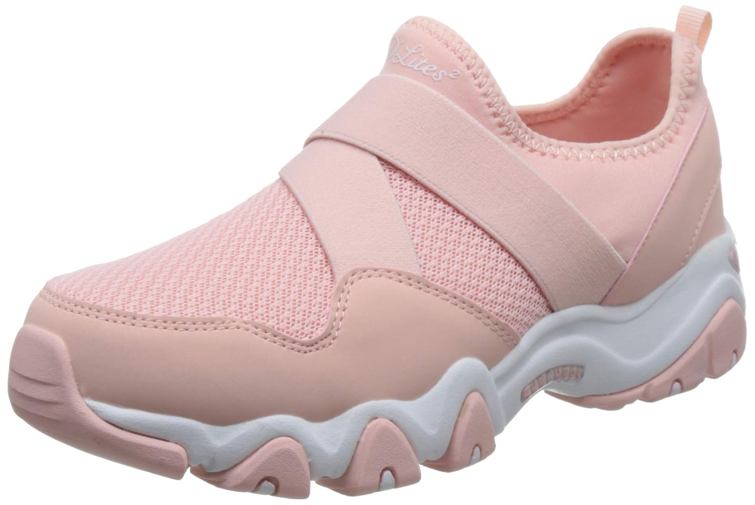skechers 斯凯奇 dlites ii系列 女童 时尚魔术贴休闲运动鞋 664084l