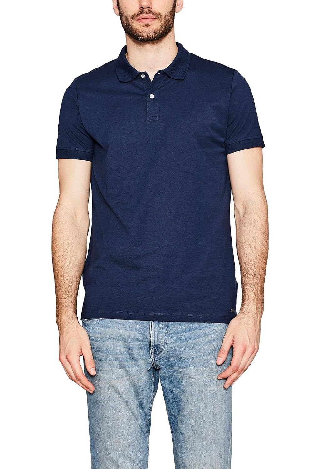 esprit 男式 polo 衫 blue (navy) s