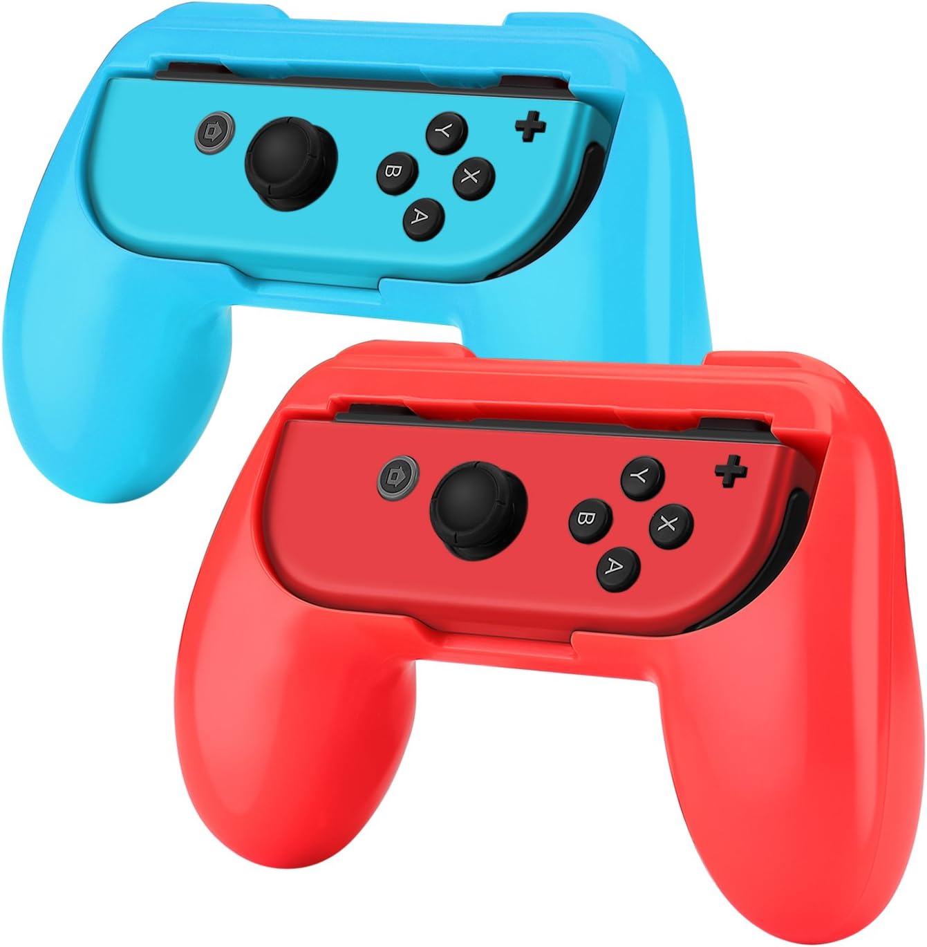tnp 任天堂 switch joy-con 握把(2 只装) - 舒适的抓握耐磨 joy-con