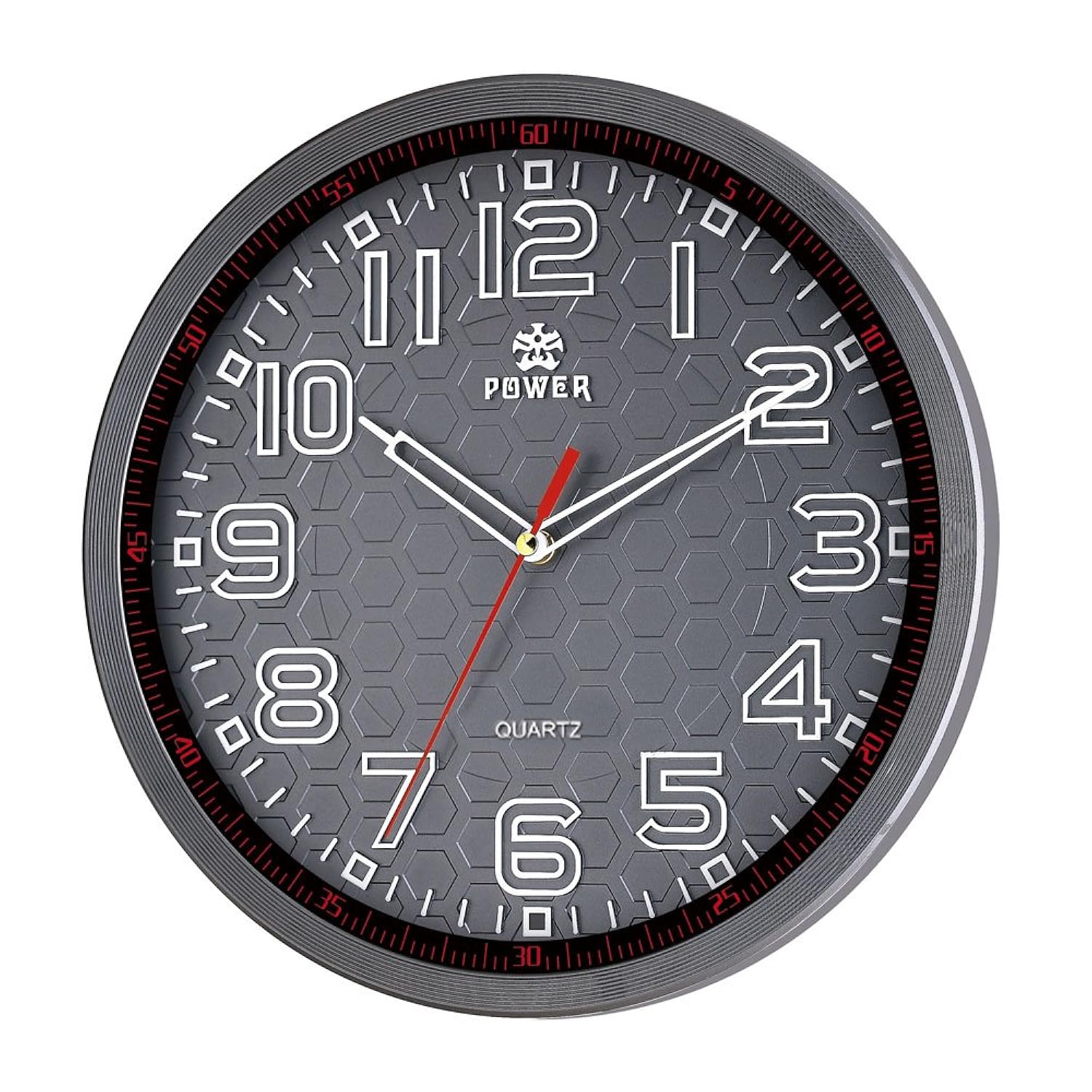 power 霸王 新款 工业质感挂钟 工业气息 pw7002fks-钟表-亚马逊中国