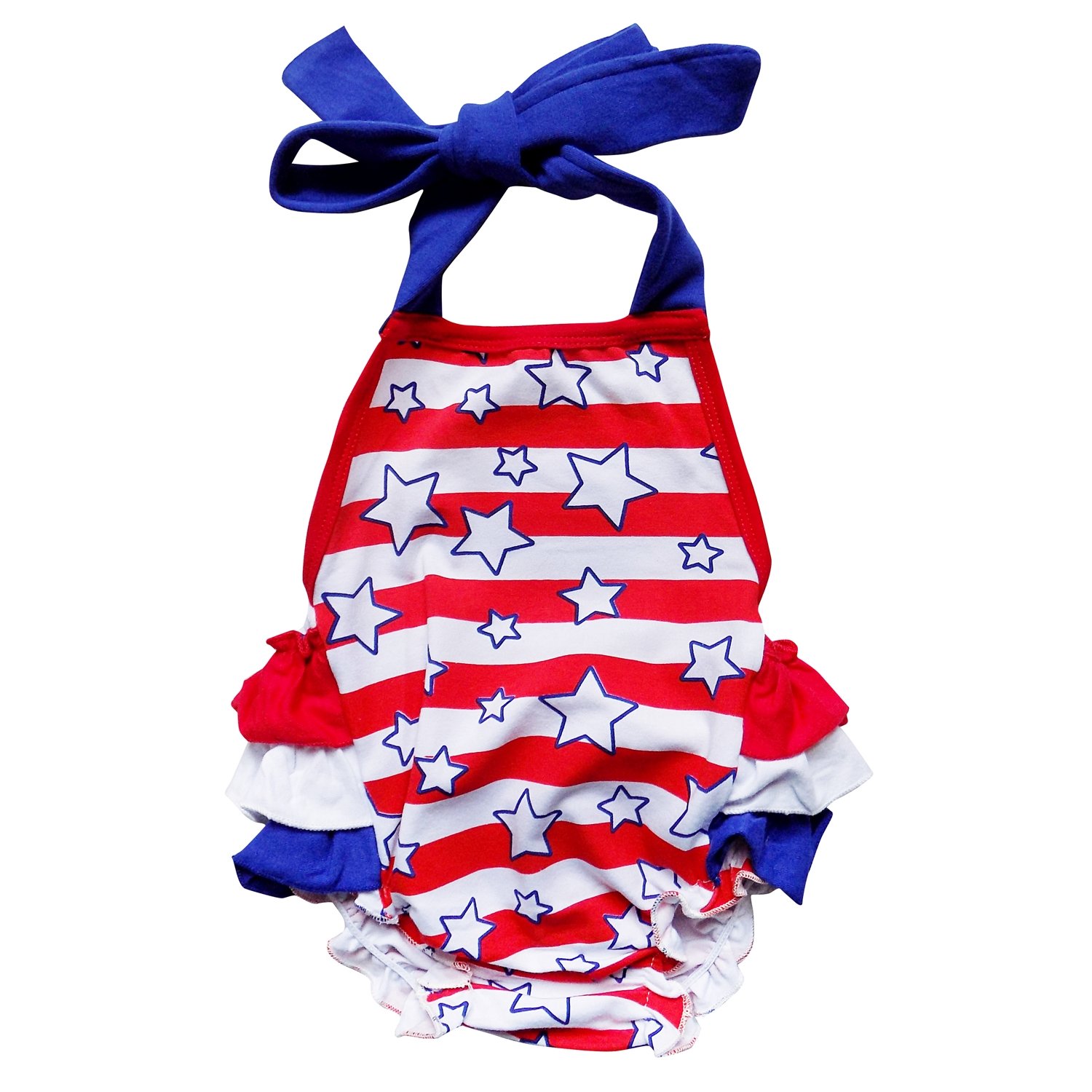 so sydney 女童 幼儿 棒球 夏季 连衣裙,七分裤装,婴儿泡泡衣