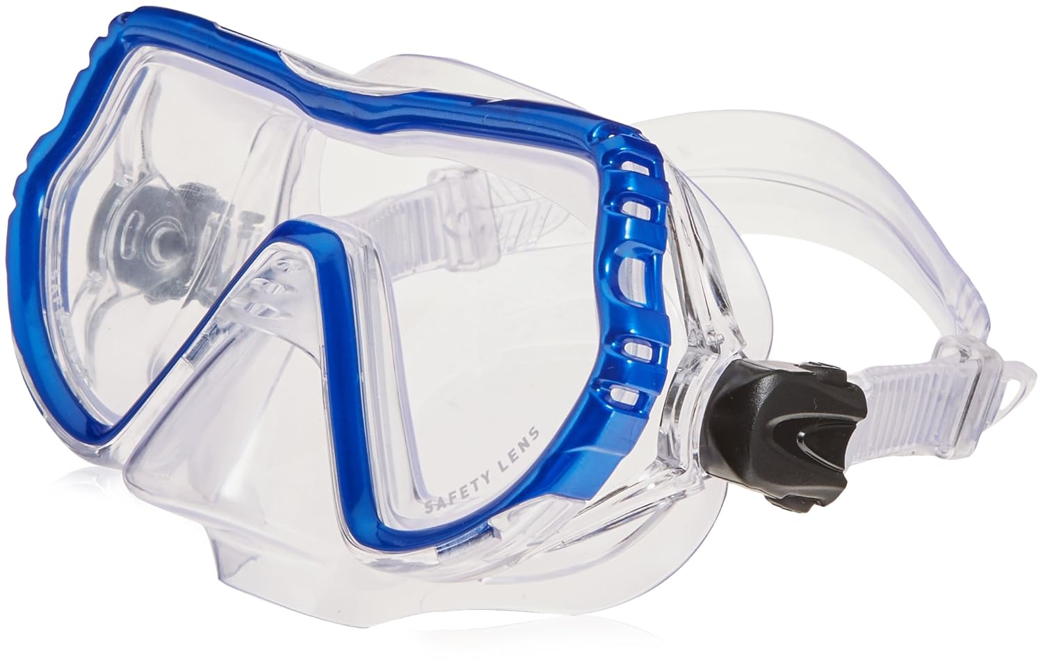 salvimar emily 中性成人潜水面罩,蓝色