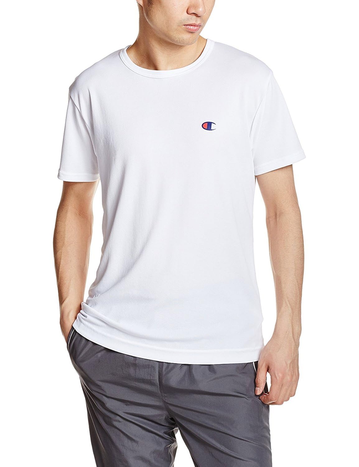 (冠军) champion t恤网状圆领 白色 m