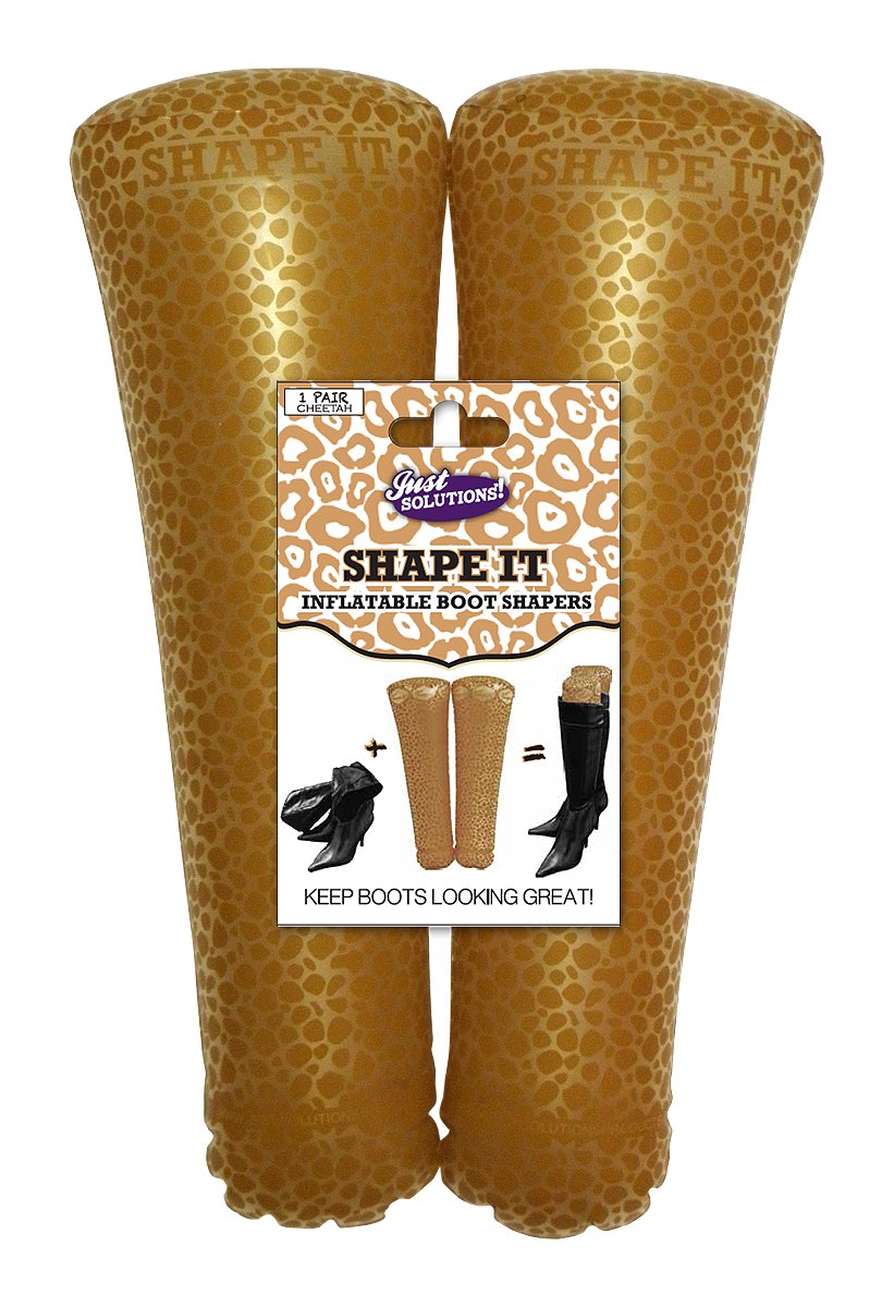 just shape it 充气靴树型器 cheetah 6" x 4" x 1.5" 71024