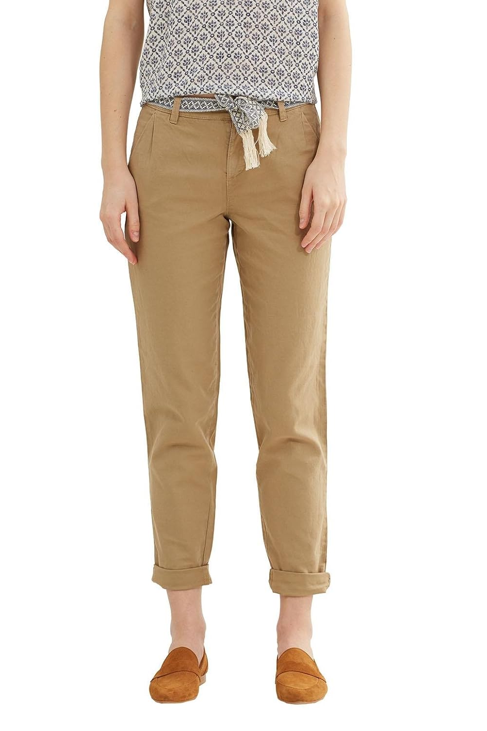 esprit 女式裤子 beige (khaki beige) w36/l30 (manufacturer size