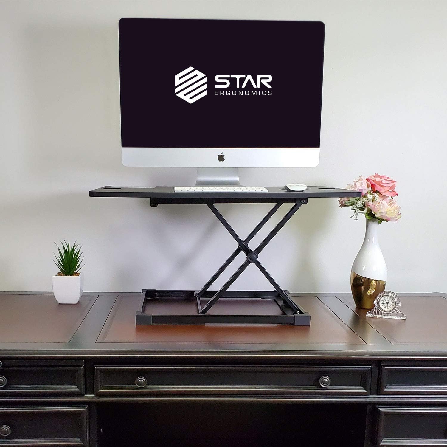 star ergonomics 便携式立式办公桌转换器 黑色 se21