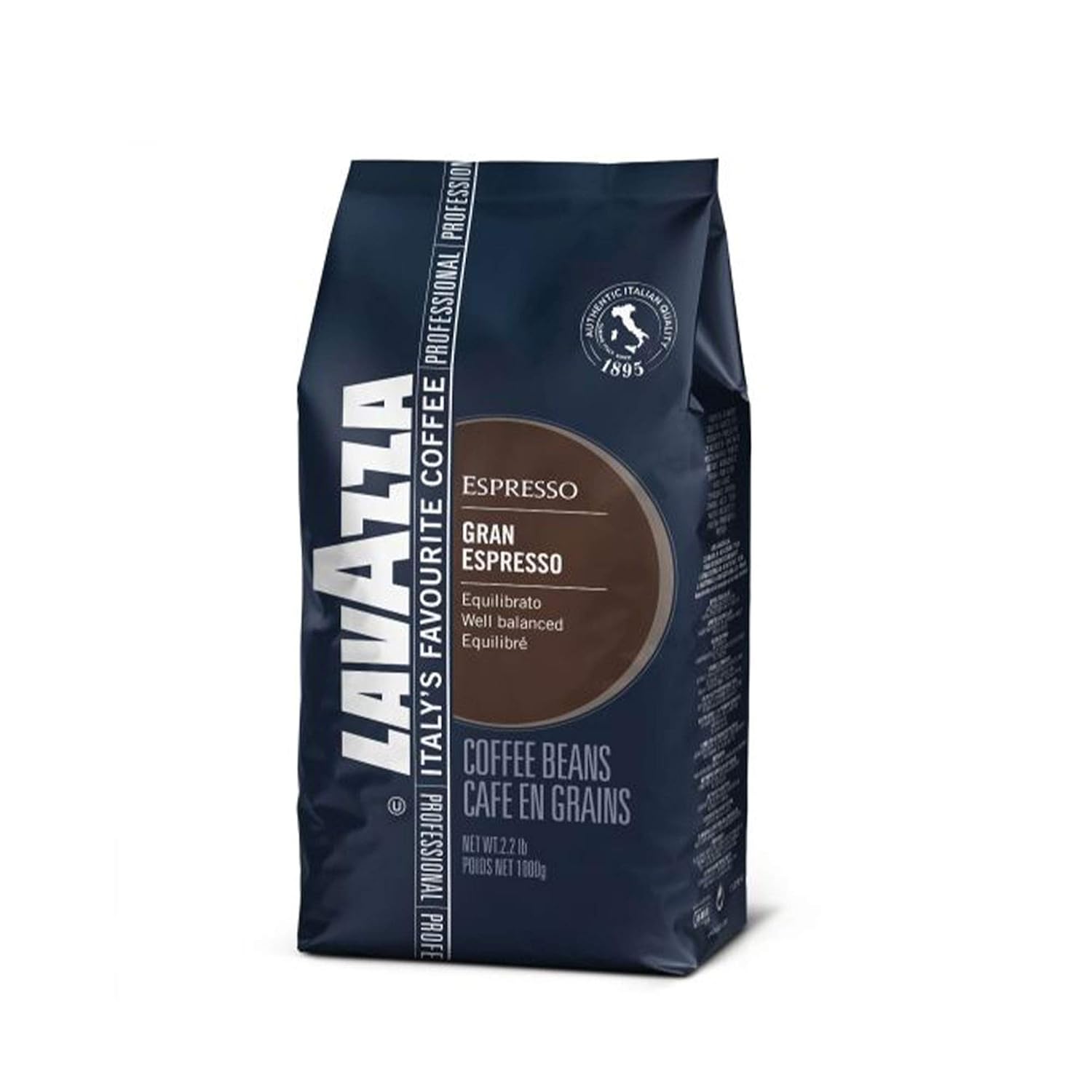lavazza gran espresso 优质意式浓咖啡全豆混合咖啡,意式焙炒浓缩