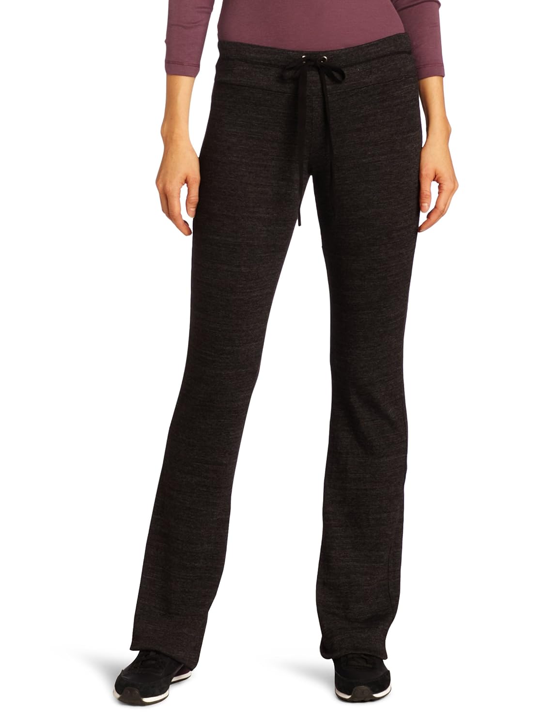 splendid 女式力微喇叭裤 黑色 medium