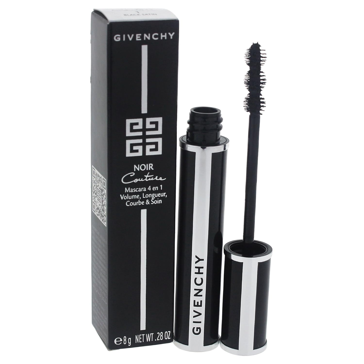 givenchy 纪梵希 givenchy 黑色浓密睫毛膏 - # 1 black taffeta 8g