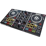 Numark Party Mix | Starter DJ Controller with Built-In Sound Card & Light Show, and Virtual DJ LE Software Download