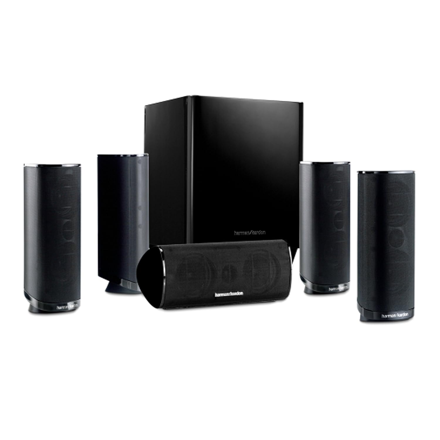 1 - channel 环绕声家庭影院扬声器系统,包括4双 midrange 卫