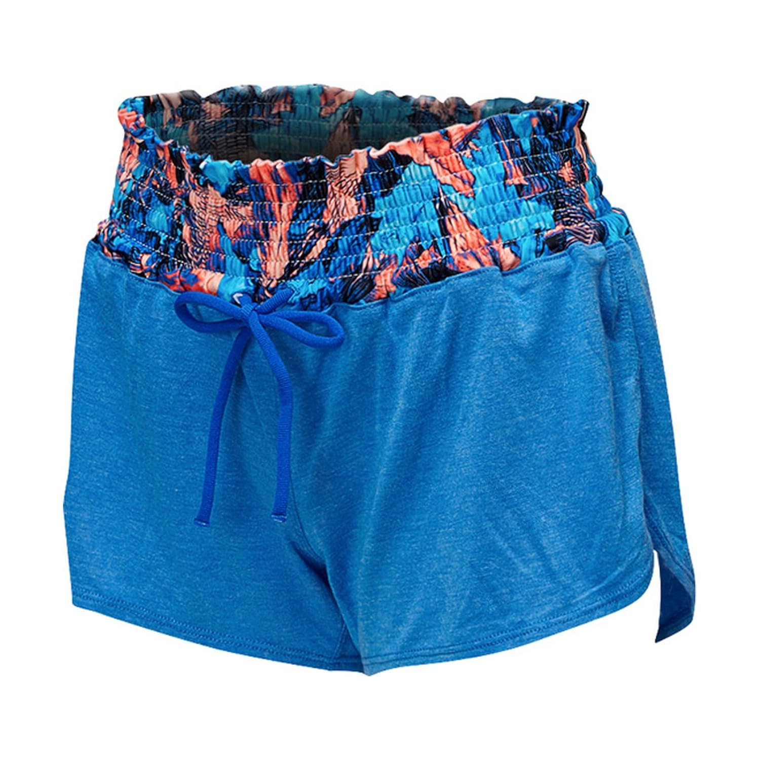 tyr santorini tidal wave shorts, x-large, blue/multicolor