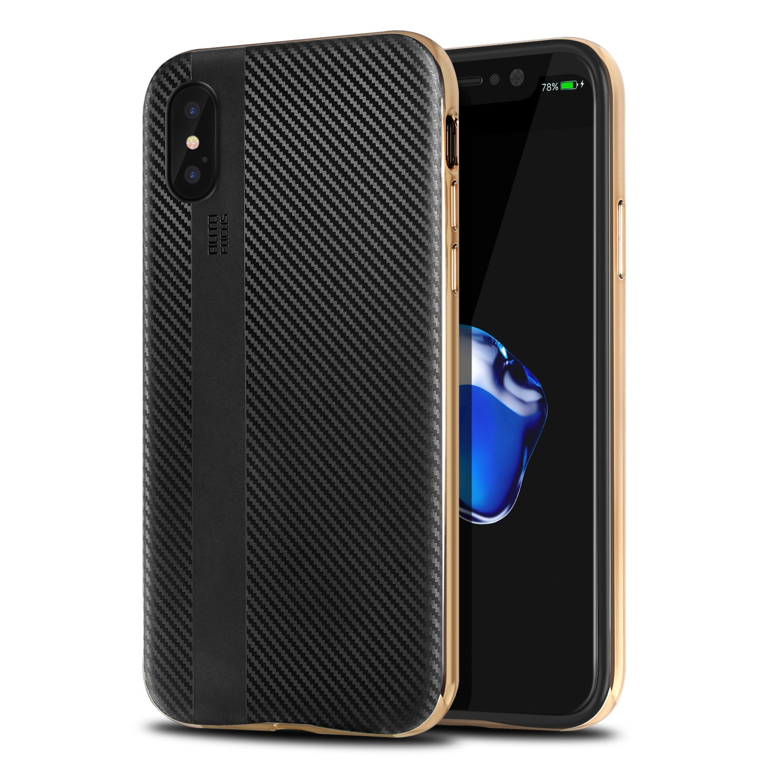 iphone x 手机壳,willnorn iphone 10 手机壳具有弹性减震功能,适用于