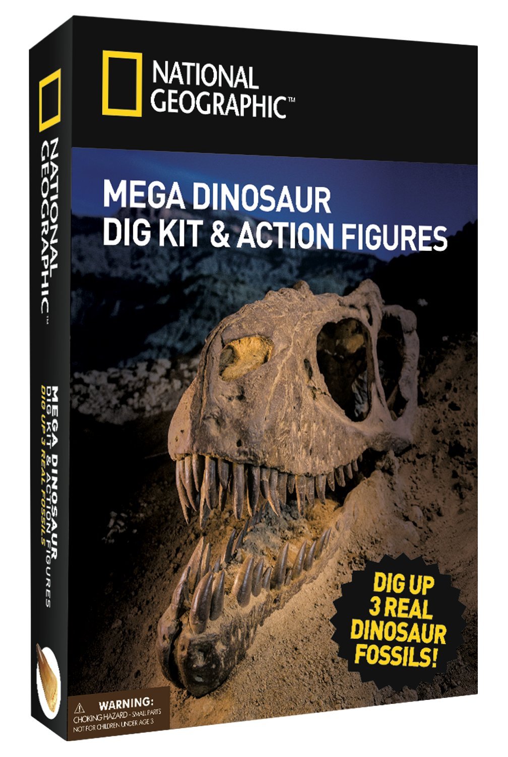 national geographic mega dinosaur dig kit & action figures 国家