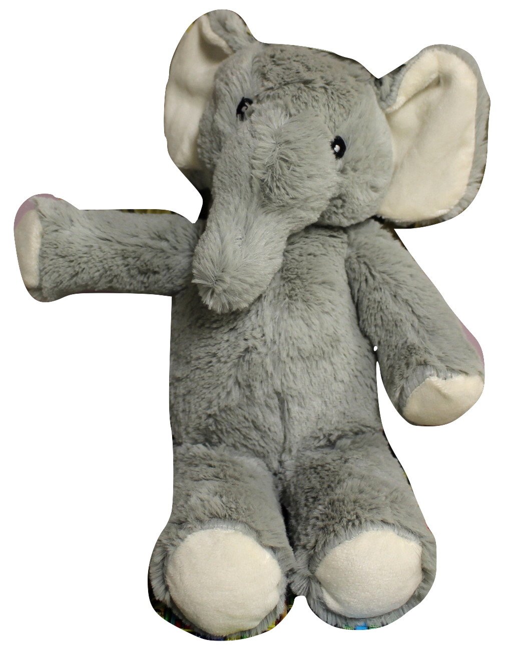 kellybaby 毛绒灰色大象拨浪鼓 - 玩具 - 亚马逊中国-海外购 美亚直邮