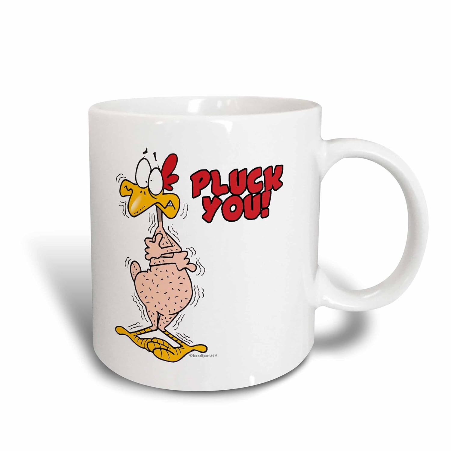 3drose dooni designs 随机卡通 – pluck you funny plucked 鸡卡通