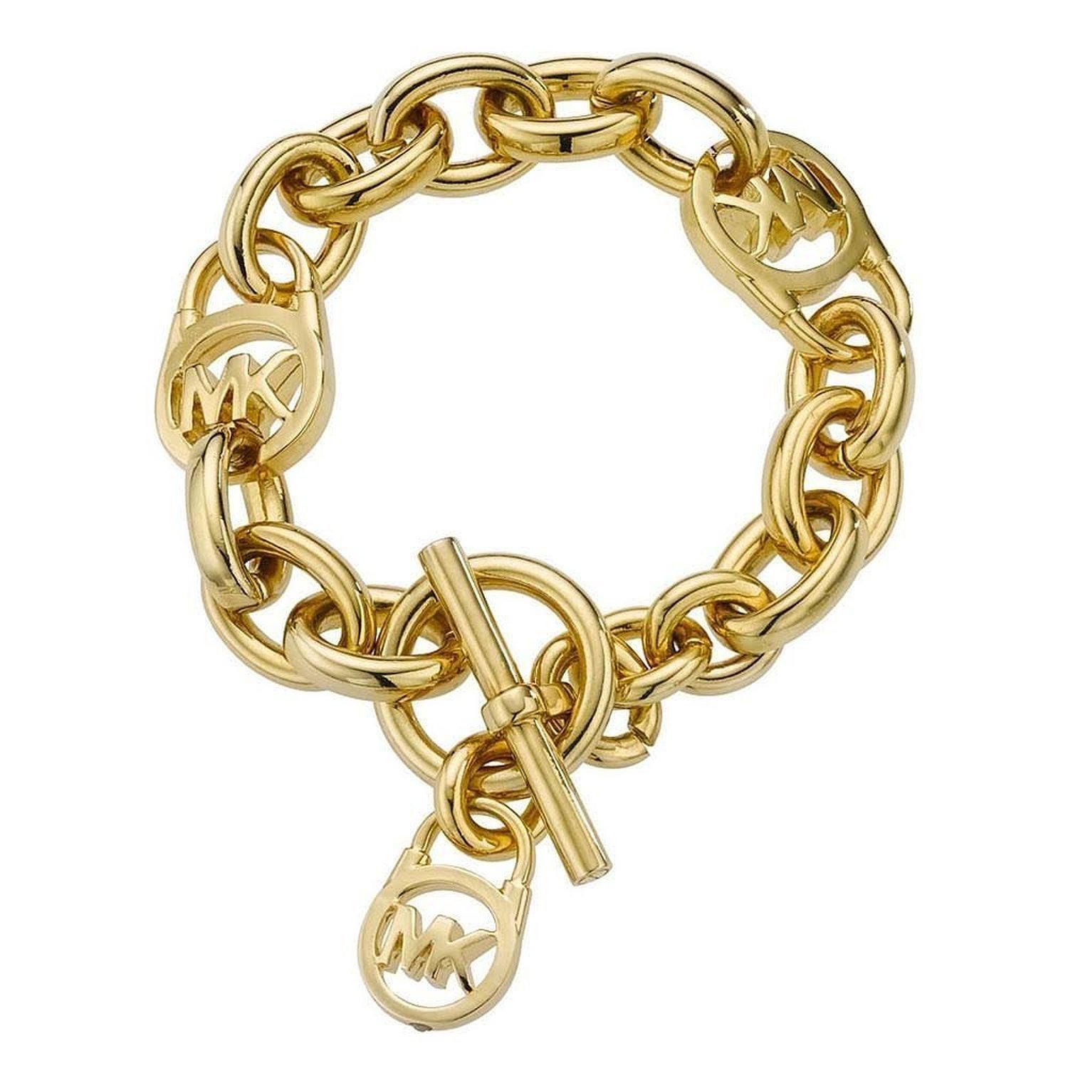 michael kors mkj1046710女式手链不锈钢20 cm ip-gold