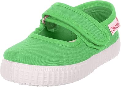 08 mary jane 平底鞋,绿色,38 常规欧洲大童(6 美国)