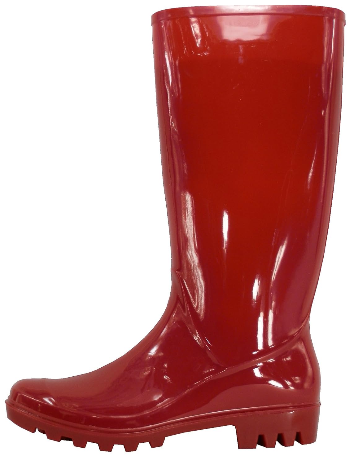 48cm 高 shafted 时尚耐用橡胶雨靴–8颜色,尺磩2–11 红色 6 b(m) us